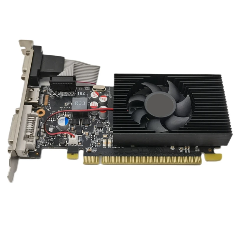 

GT730 4GB Graphics Card DDR3 128BIT Desktop Computer Graphics Card Half Height Computer Gaming Graphics Card