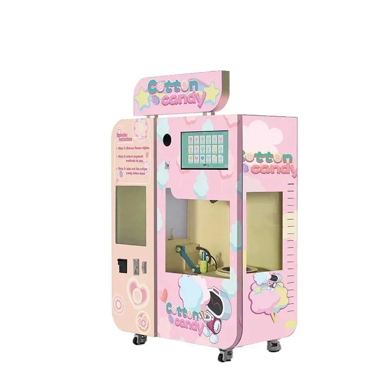 Автоматическая машина для производства сладкой ваты