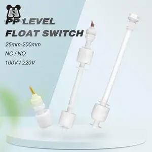 Free Shipping 1PC Float Switch Mini Type Poly Propy Water Level Liquid Sensor Normal Close 25-100mm NO