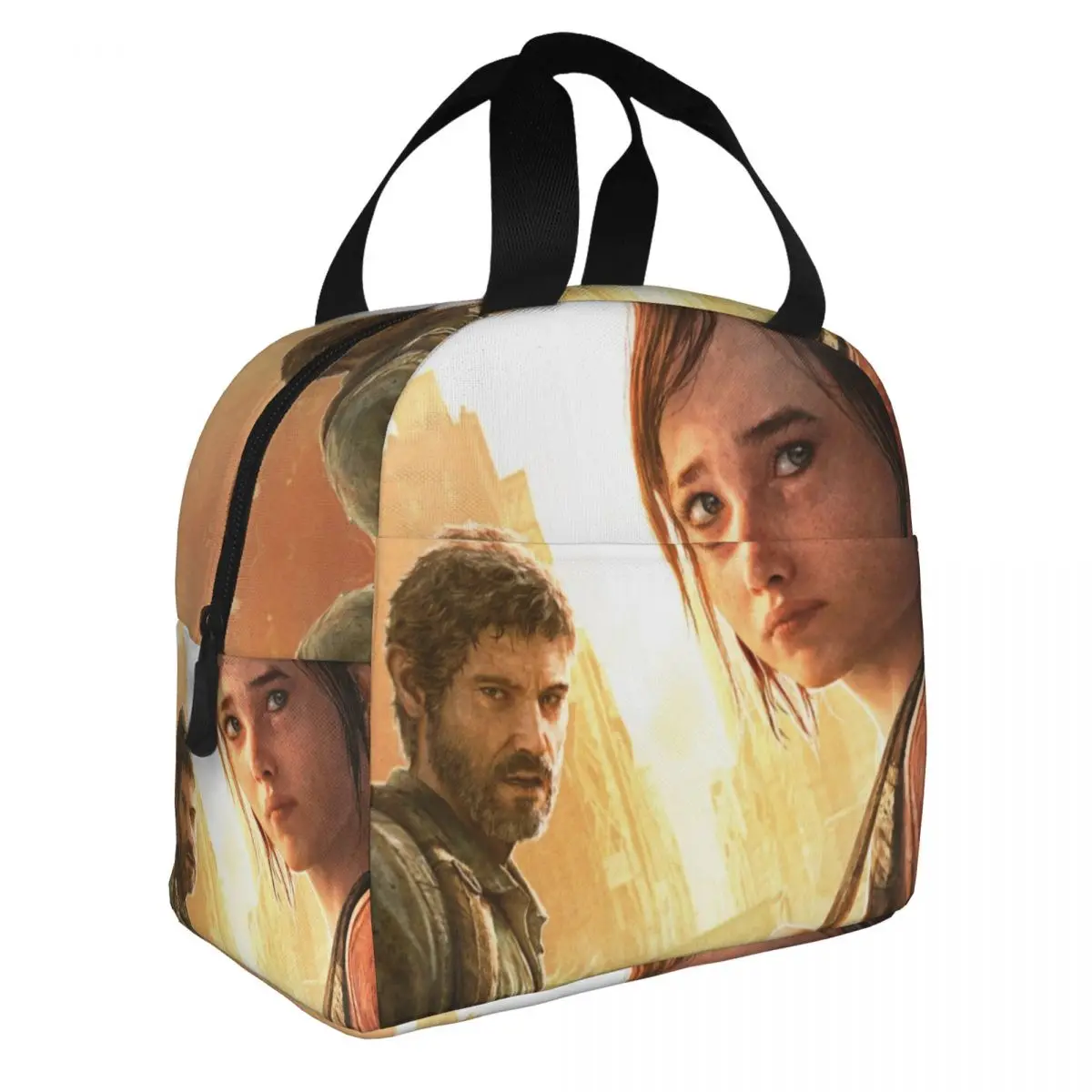 The Last Of Us Lunch Bento Bags Portable Aluminum Foil thickened Thermal Cloth Lunch Bag for Women Men Boy