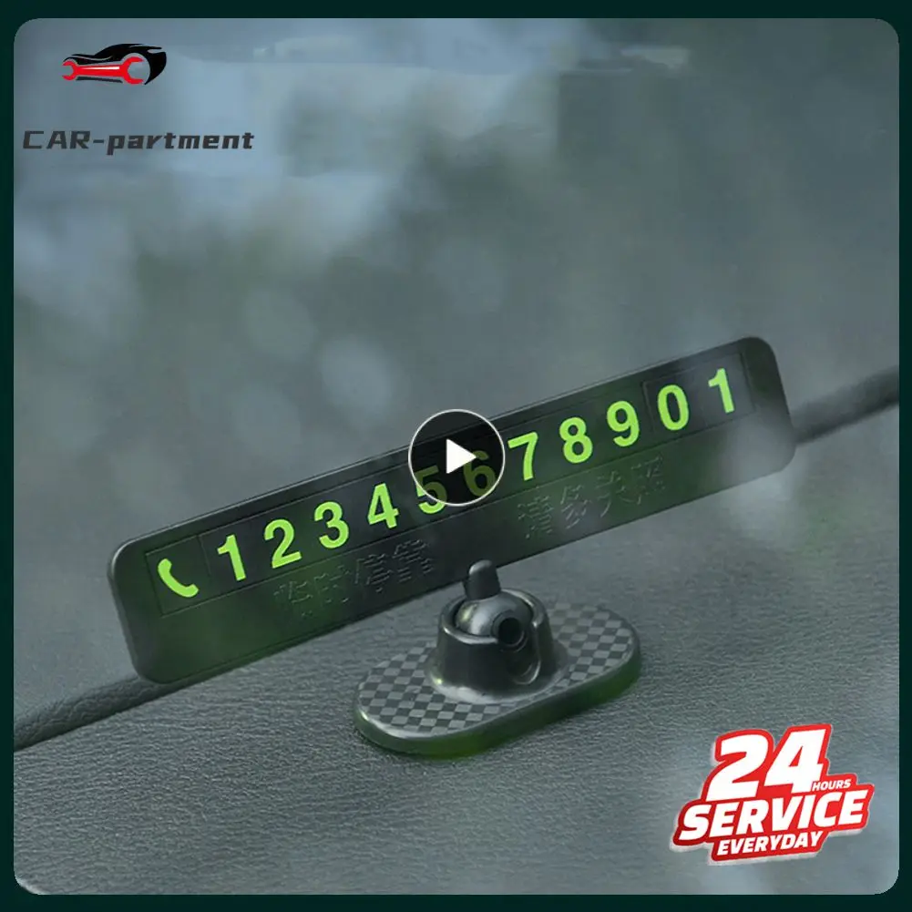 1 ~ 40 шт. табличка с номером телефона для автомобиля табличка для временной парковки номер телефона остановка автопарка автомобильные аксессуары 11x2 см