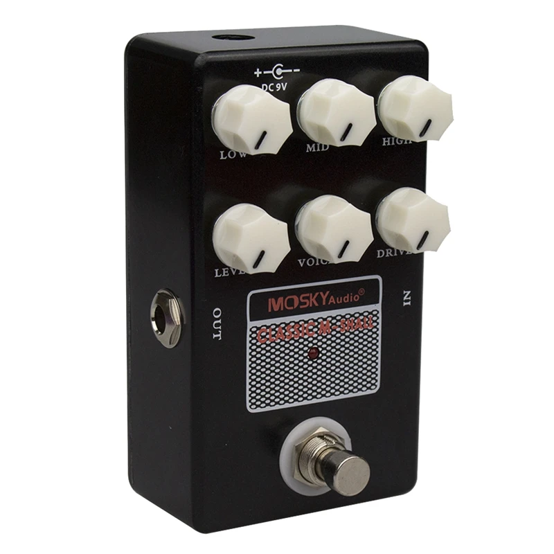 

Mosky Audio Guitar Effect Pedal Processor M-Shall Classic Speaker Simulation Drive Voice Level