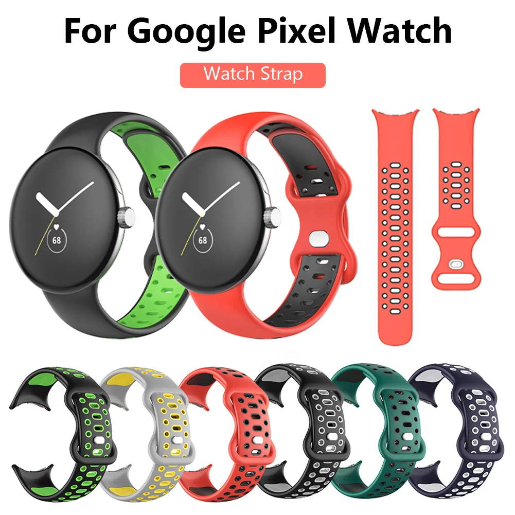 

Силиконовый ремешок для часов, мягкий удобный водонепроницаемый ремешок для часов, утолщенный ремешок для наручных часов, Замена ремешка д...