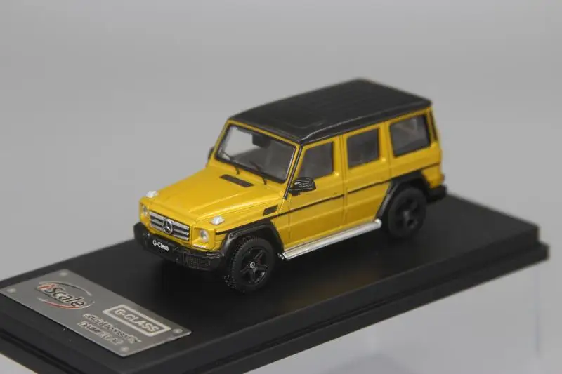 

Модель внедорожника iScale 1:64 RV G-Class G500 желтое золото G63 SUV для BENZ