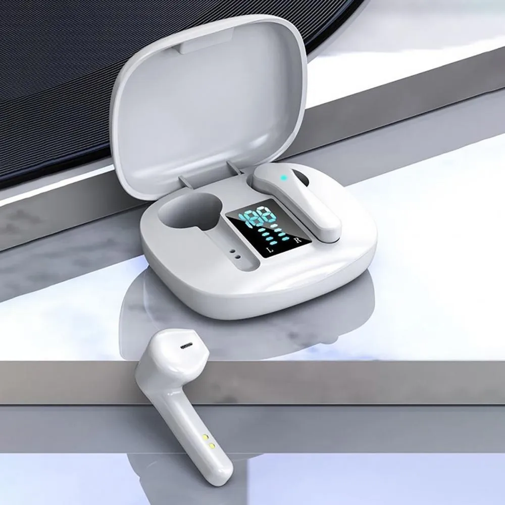 JS36 TWS Bluetooth-гарнитура; Стереонаушники; Наушники; Спортивные Игровые наушники; Микрофон с зарядным боксом; Bluetooth-наушники; Распродажа