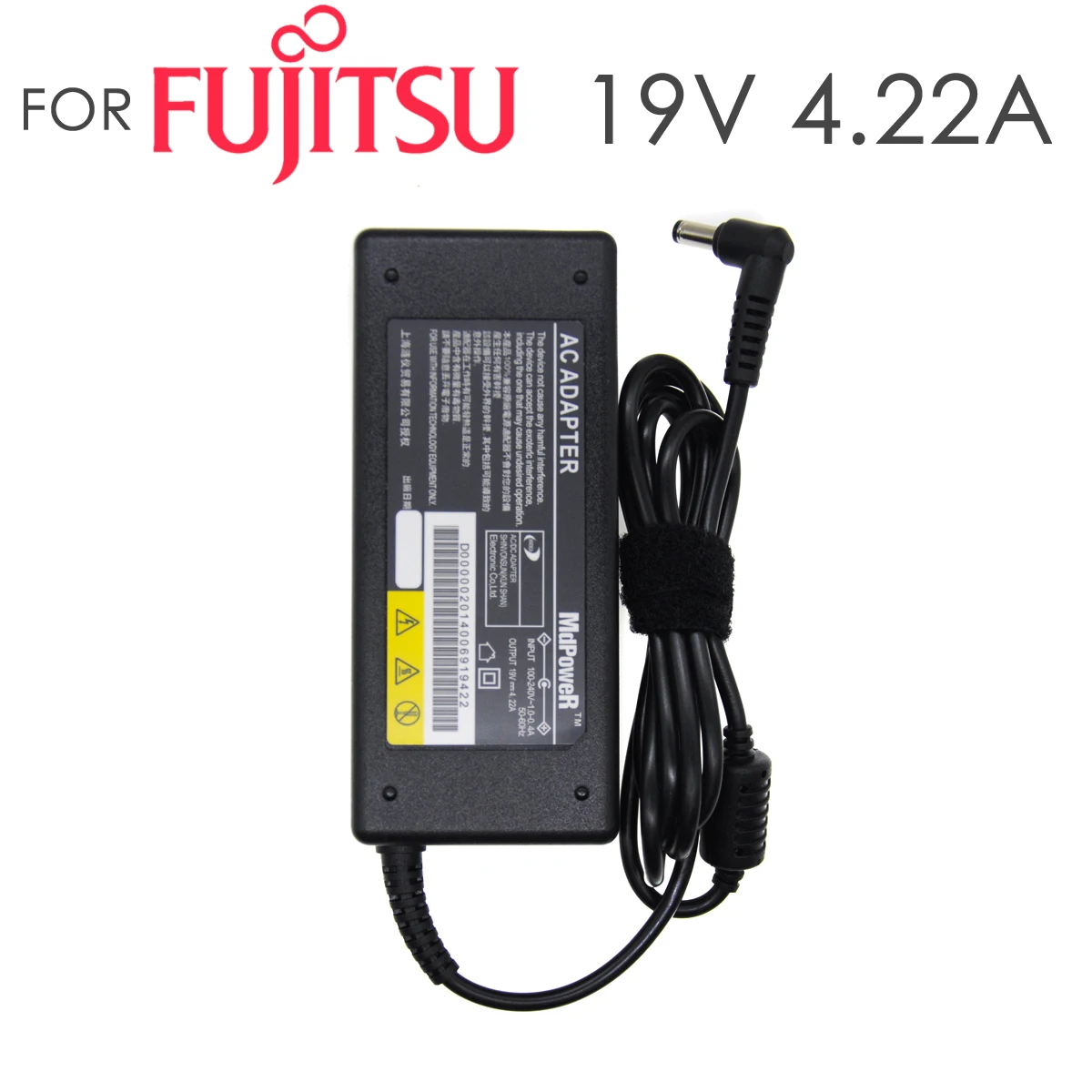 

For Fujitsu Lifebook S7210 S7220 S751 S752 S760 S761 S762 T1010 T4020 T4210 laptop power supply AC adapter charger 19V 4.22A