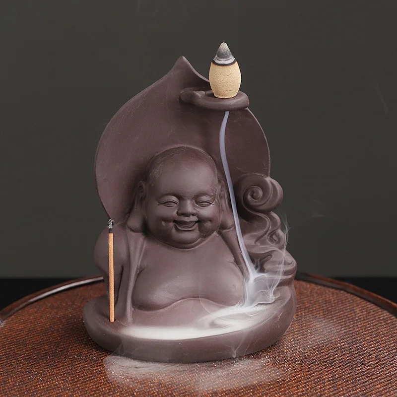 

Backflow Incense Waterfall Smoke Reflux Incense Holder Home Decoration Censer Burners Stand Sticks Decor Decoraction Flow Maker