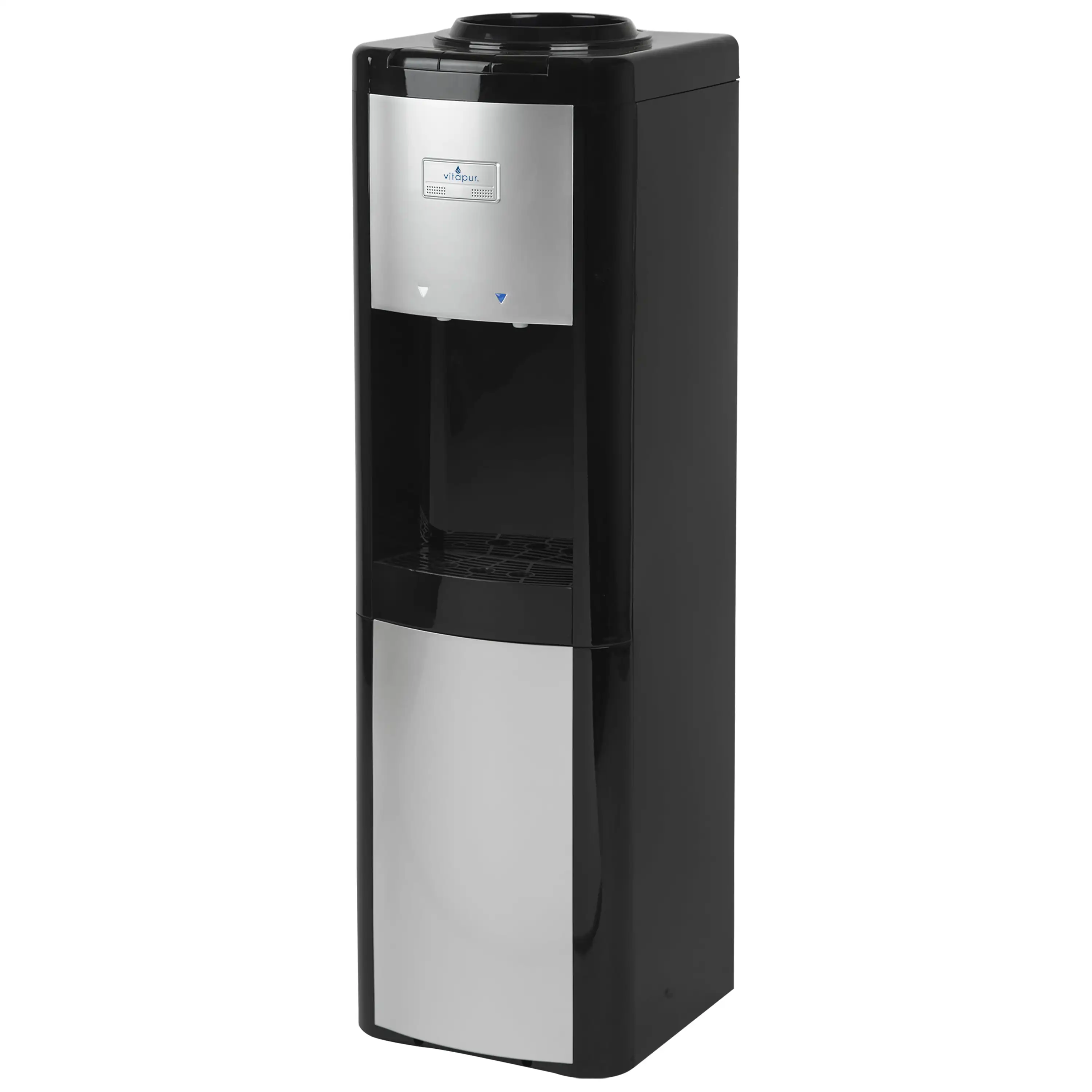 

HuanQiu Top Load Water Dispenser (Room and Cold) Black/Platinum