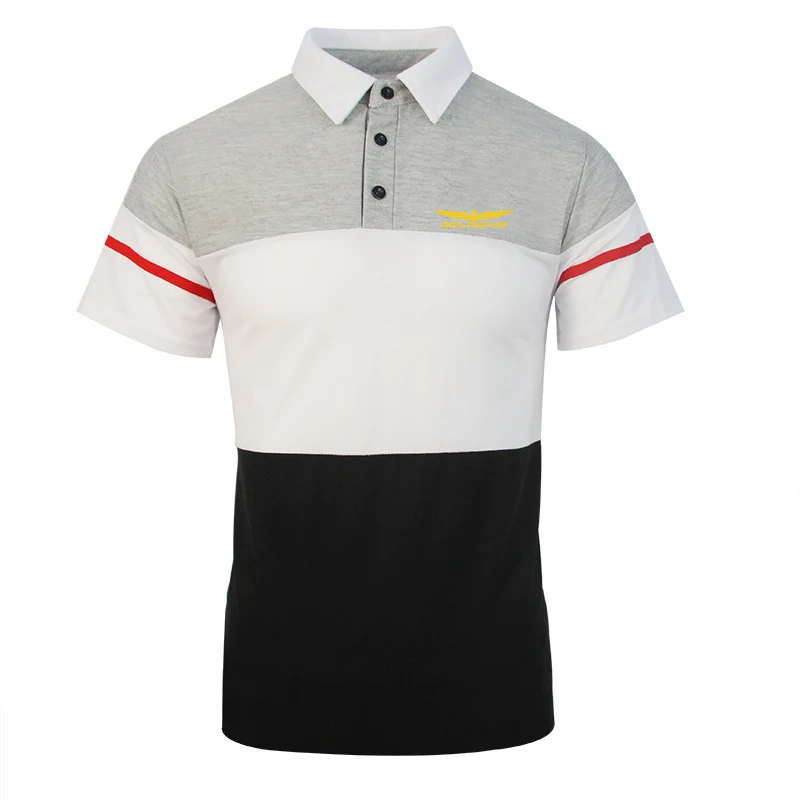 

2022 GOLDWING GL1800 Men Short Sleeve Polo Shirt Summer Streetwear Harajuku Handsome Classical Tops