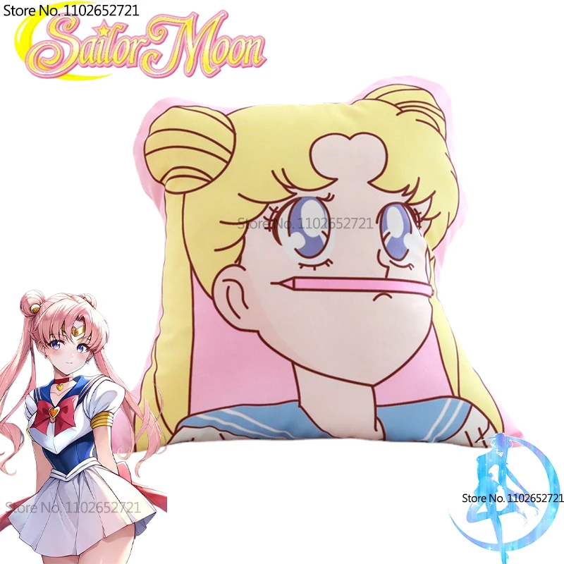 

40 см аниме Сейлор Мун игрушки Kawaii аниме Подушка Tsukino Usagi Мягкая кукла Анимация периферия дети Brthday рождественские подарки