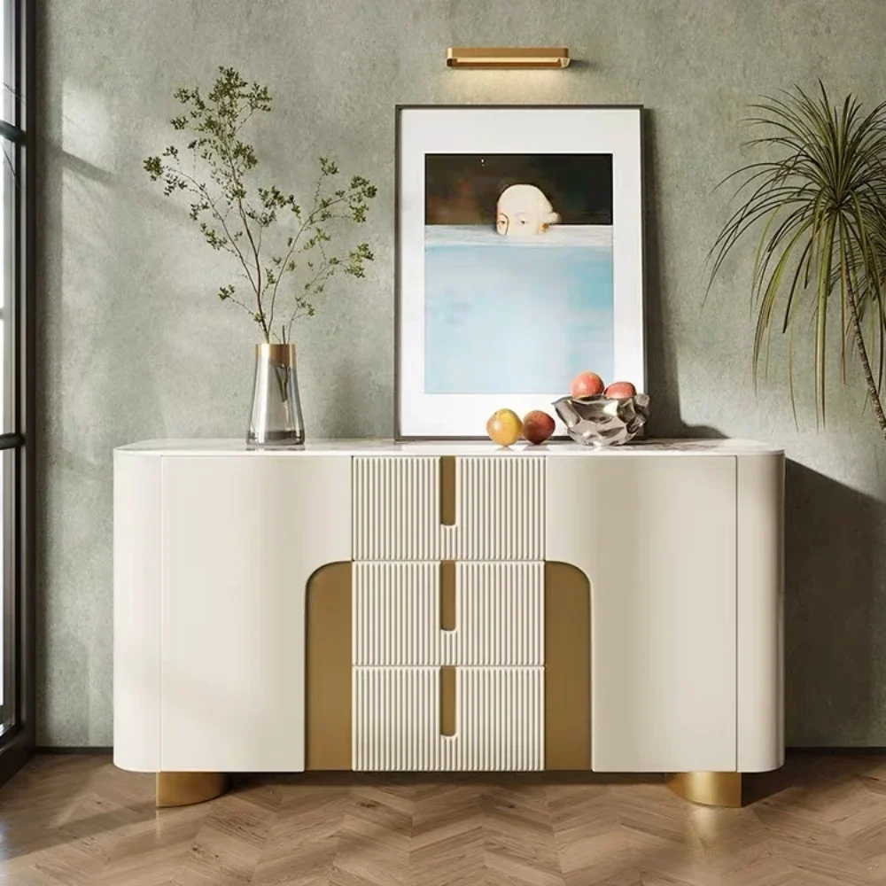 Шкаф для гостиной Роскошный многофункциональный шкаф хранения буфет мебель дома