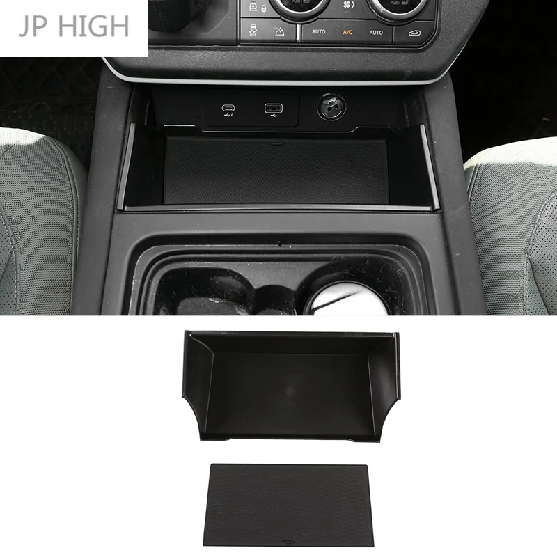 

Черный Автомобильный центральный подлокотник из АБС-пластика для Land Rover Defender 110 2020-2021