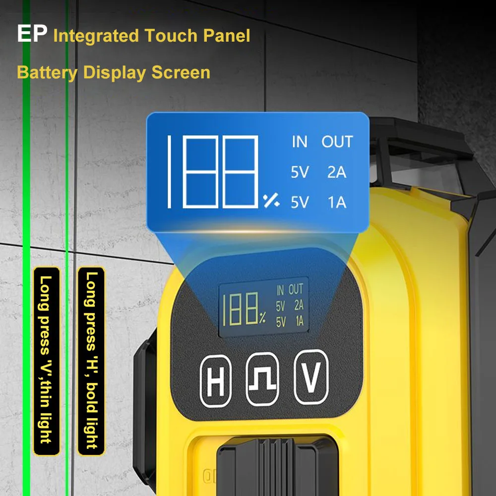 Лазерный уровень 4D/3D самонивелирующийся