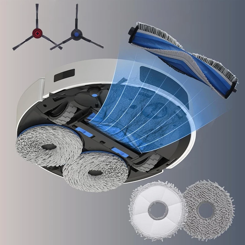 Аксессуары для робота-пылесоса ECOVACS DEEBOT T30 Pro Omni/T30 Omni основная щетка мешки пыли