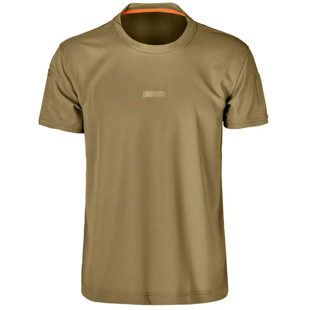 

1 шт., Мужская футболка с круглым вырезом и коротким рукавом