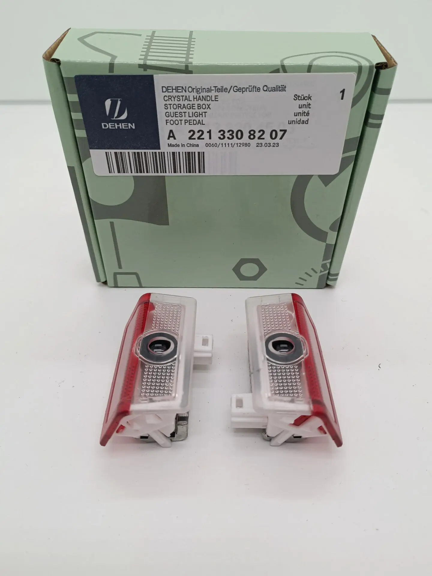 Подходит для Mercedes Benz2021-2022 G class AMG G63 HD светодиодный LOGO 2 шт Автомобильная Дверь