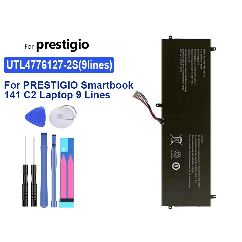 Аккумулятор UTL 4776127 -2S (9 линий) 5000 мАч для ноутбука PRESTIGIO Smartbook 141 C2 9 линий