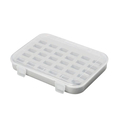 

28/30 Grid Bobbin Storage Box Plastic Bobbin Box Sewing Tools