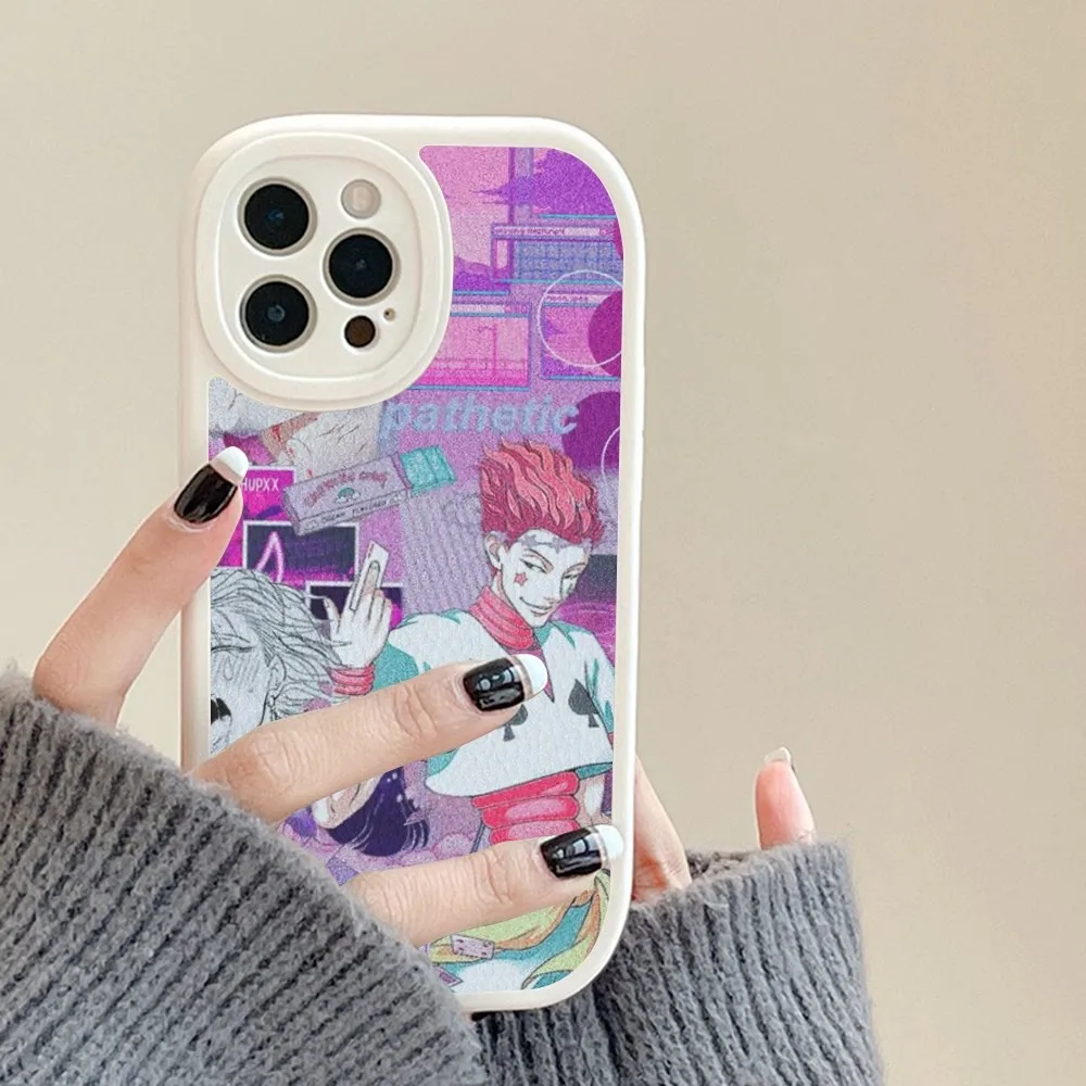 Hisoka Anime Hunter X hunter anime Phone Case Hard Leather For iPhone 14 13 12 Mini 11 14 Pro Max Xs X Xr 7 8 Plus Fundas