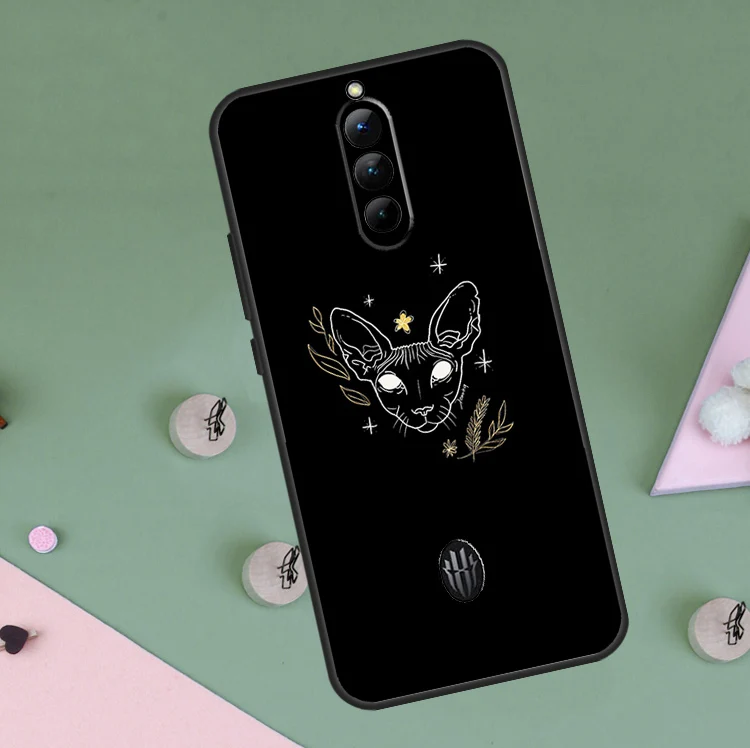 Чехол Sphynx Sphinx Cat для Red Magic 8 9 10 Pro Plus 6 6S 7S 7 5G 6R RedMagic 10S 8S 9S Cover
