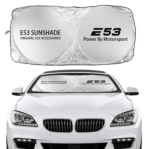 Солнцезащитный козырек на лобовое стекло для BMW E39 E46 E60 E87 E90 E28 E30 E34 E53 E61 E70 E36 E91 E92 E62 E93
