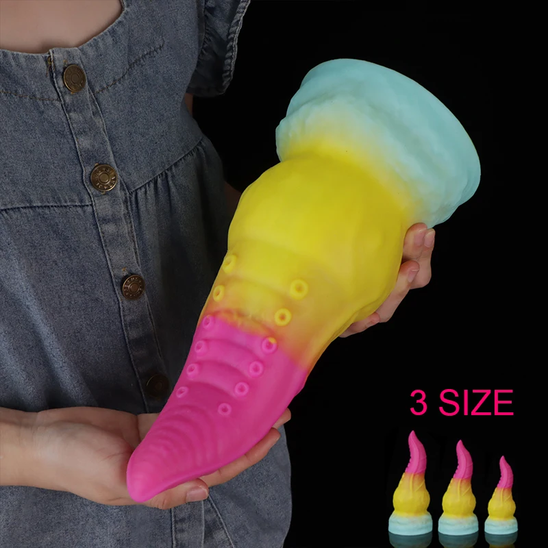 

Bdsm Sexy Toy Giant Dildo Rainbow Octopus Huge Butt Plug Anal Sex Toys For Womans Men Prostate Massager Anal Butt Plugs Buttplug