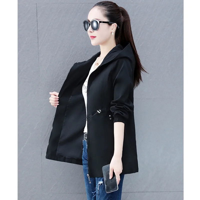 Новинка 2025 года повседневная куртка женская весенне-осенняя модная ветровка