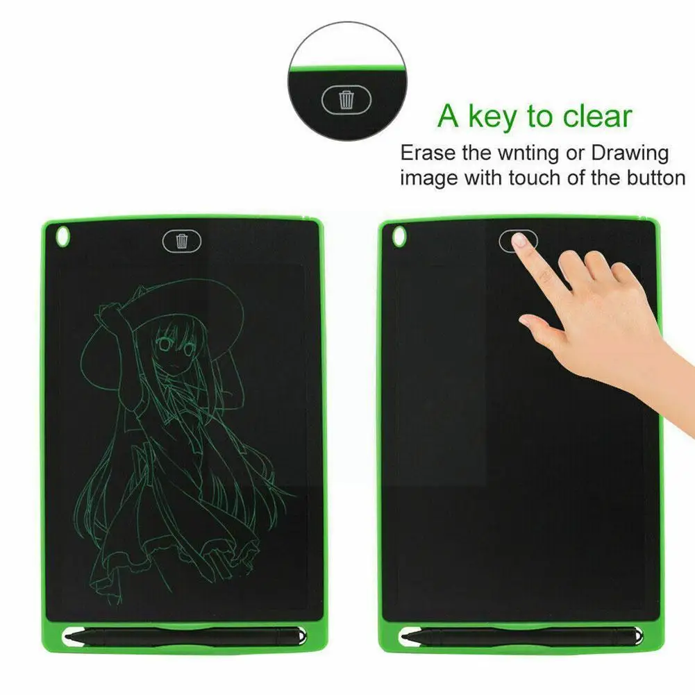 

Explosion 1pc Portable 8.5 Inch Lcd Writing Tablet Board Handwriting Electronic Kids Gift Drawing Ultra-thin Pads Digital T W9c7