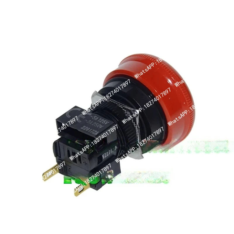 Фото A165E-S-01 A165E-S-02 A165E-S-03U Кнопка аварийной остановки, сенсорный выключатель, без подсветки №2