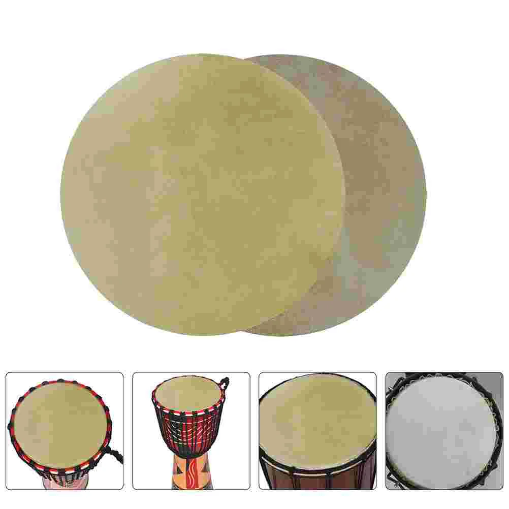 

Drum Heads Head Accessories Snare African Skins Parts Instrument Musical Percussion Bass Skin Drums Covers Fittings Surface