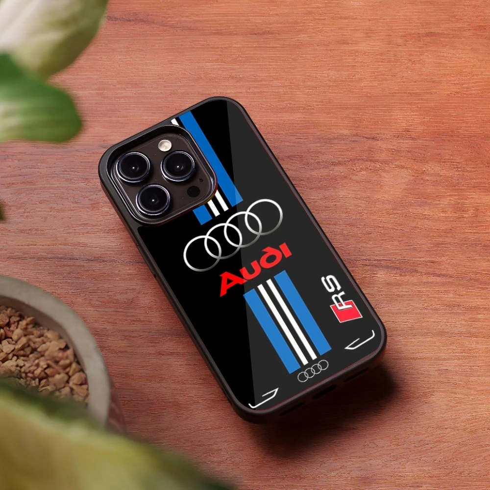 Фото Чехол для телефона A-Audis R-S Sport Car для iPhone 17 Air 16 15 14 13 Pro Max 12 11 Mini Plus, защитный чехол из PC+TPU №3