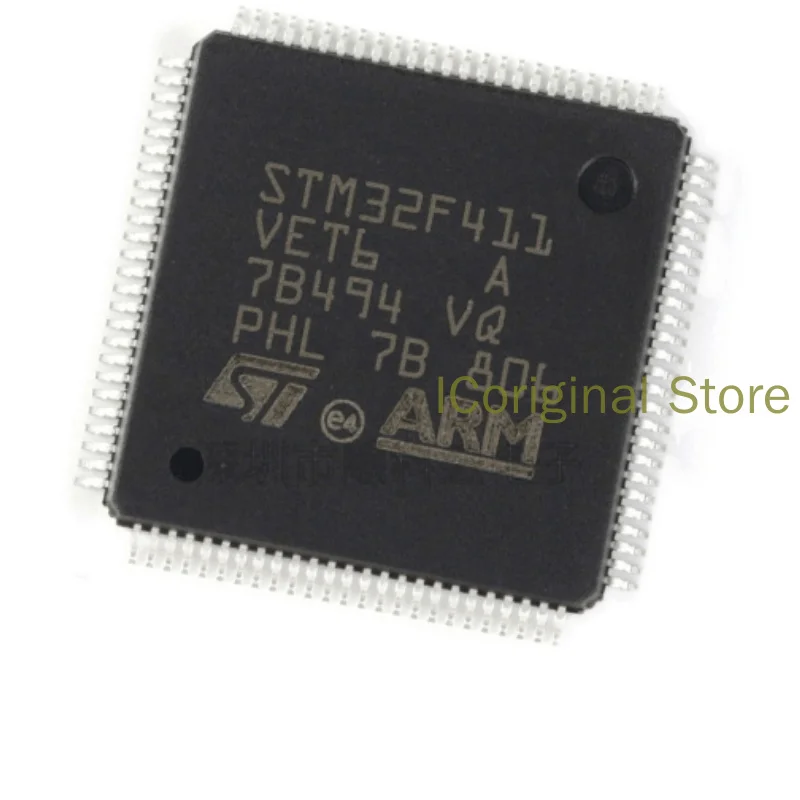 

Оригинальный микроконтроллер, флэш-микроконтроллер STM32F411VET6, чипы VET6 32F411VET6 lqfp100