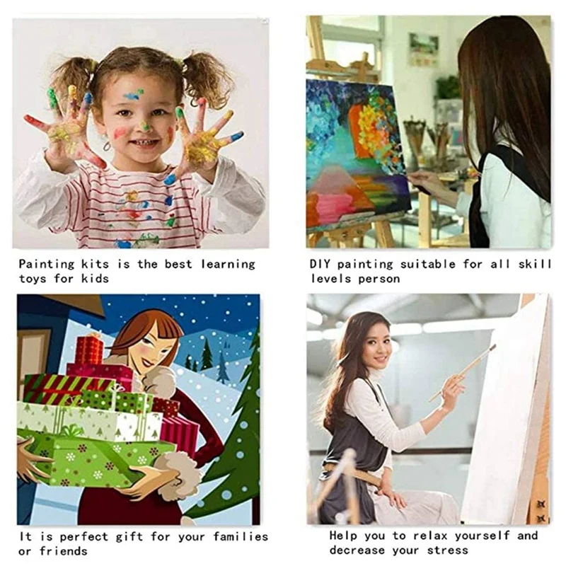 Пляжное Кресло DIY Набор для рисования по номерам взрослых известная картина