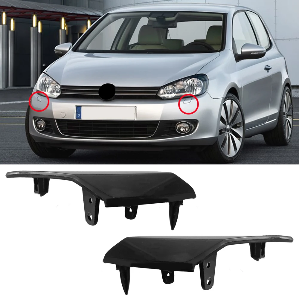 2x для VW Golf VI 6 MK6 Jetta 2008-2013 передний бампер фары омыватель форсунки струйный