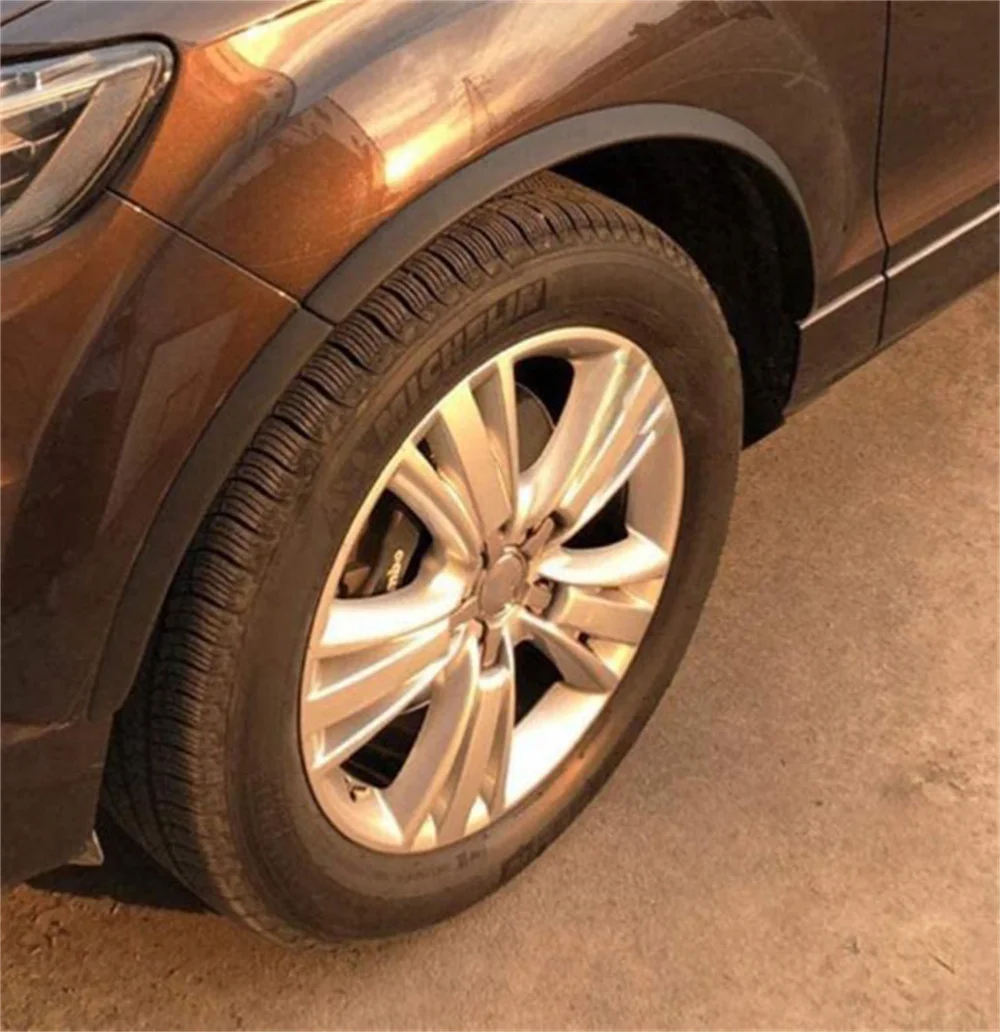 Накладки на колесные арки (расширители арок) для Audi Q7 RSQ7 Sline 2006-2015, черные, декоративные накладки на колеса, молдинги, наклейки для авто (art.: 3920da7b138eb) - 3920da7b138eb