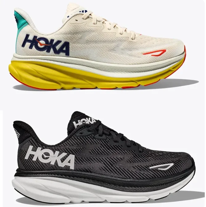 

Hoka Clifton 9 Original Running Shoes Mens Women's Lightweight Cushioning Marathon Breathable Highway Trainer Sneakers