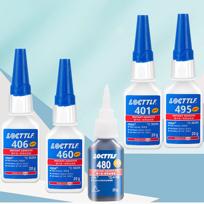 

Super Glue Locttlf 401 403 406 408 414 415 416 495 496 460 424 435 Instant Dry Glue Repair Adhesive 20g diy panel glue glues