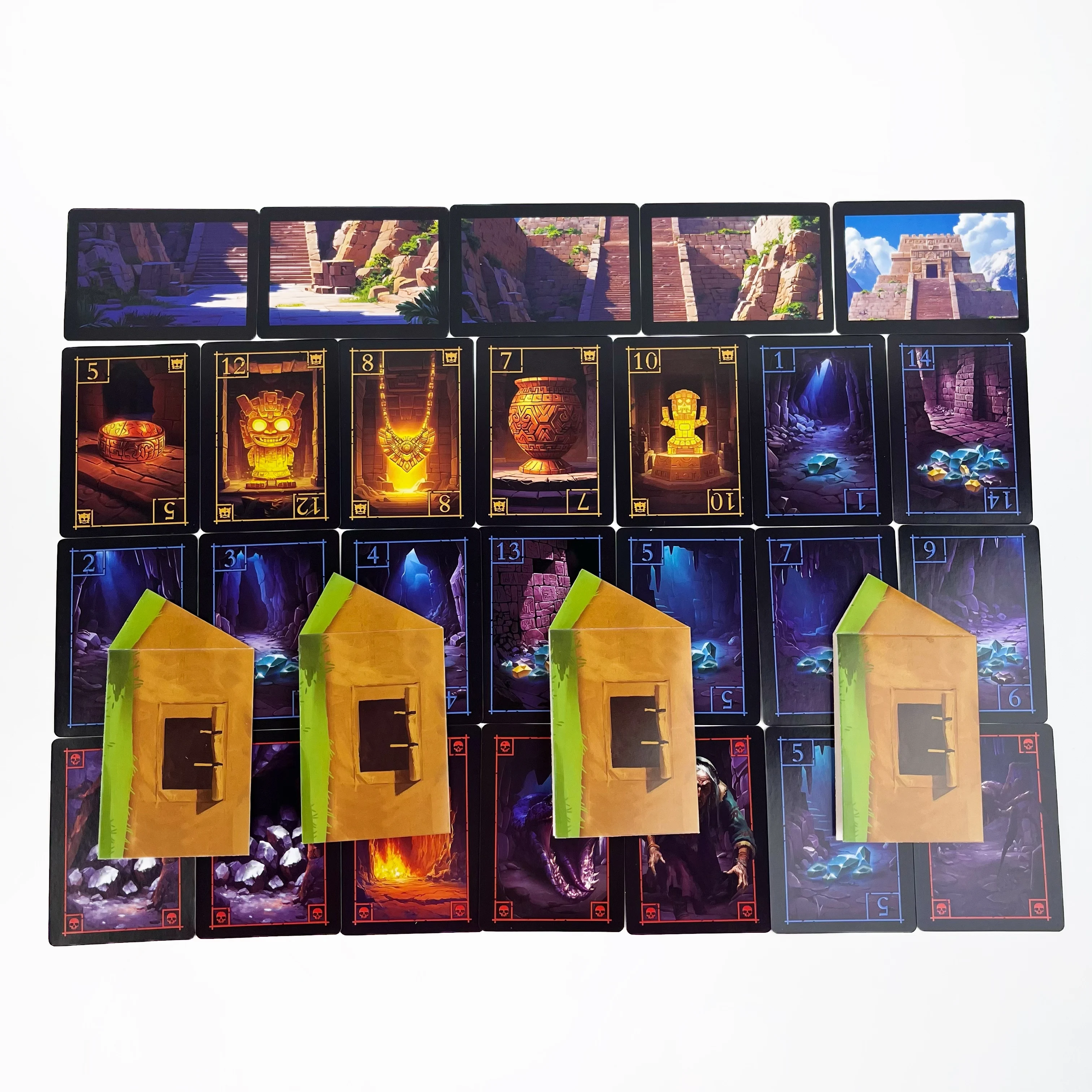 Фото Инканская игра-головоломка: стратегическая настольная игра для 3-8 игроков (от 14 лет) – Блэф, ставки и соревнование на выживание! №5