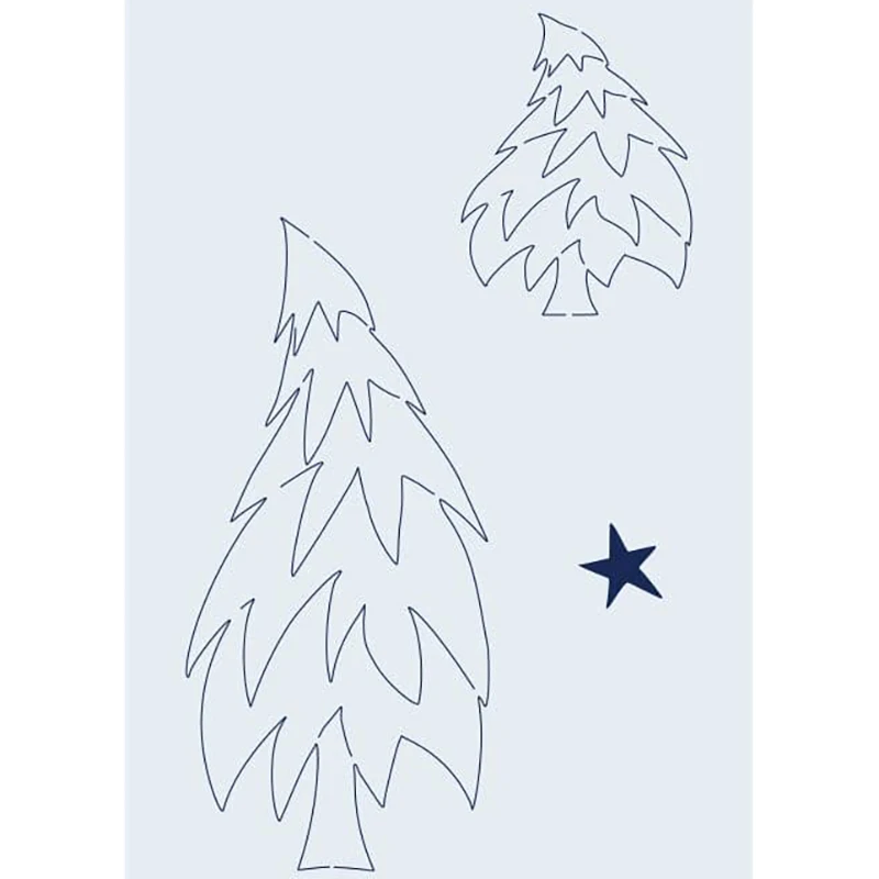 Новинка 2021 яркий штамп с рисунком для творчества поздравительная открытка