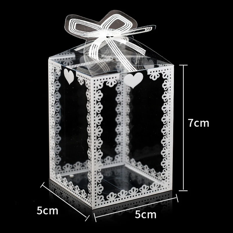 

Прозрачные подарочные коробки из ПВХ