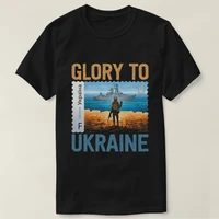 glory to ukraine ukrainian post stamp 2022 men t shirt short sleeve casual cotton o neck summer tees