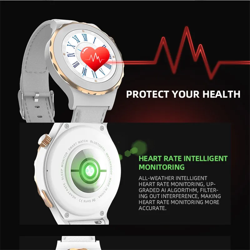 Модные Смарт-часы HW3 Mini с NFC и Bluetooth женские часы функцией вызова pk GT3 измерением