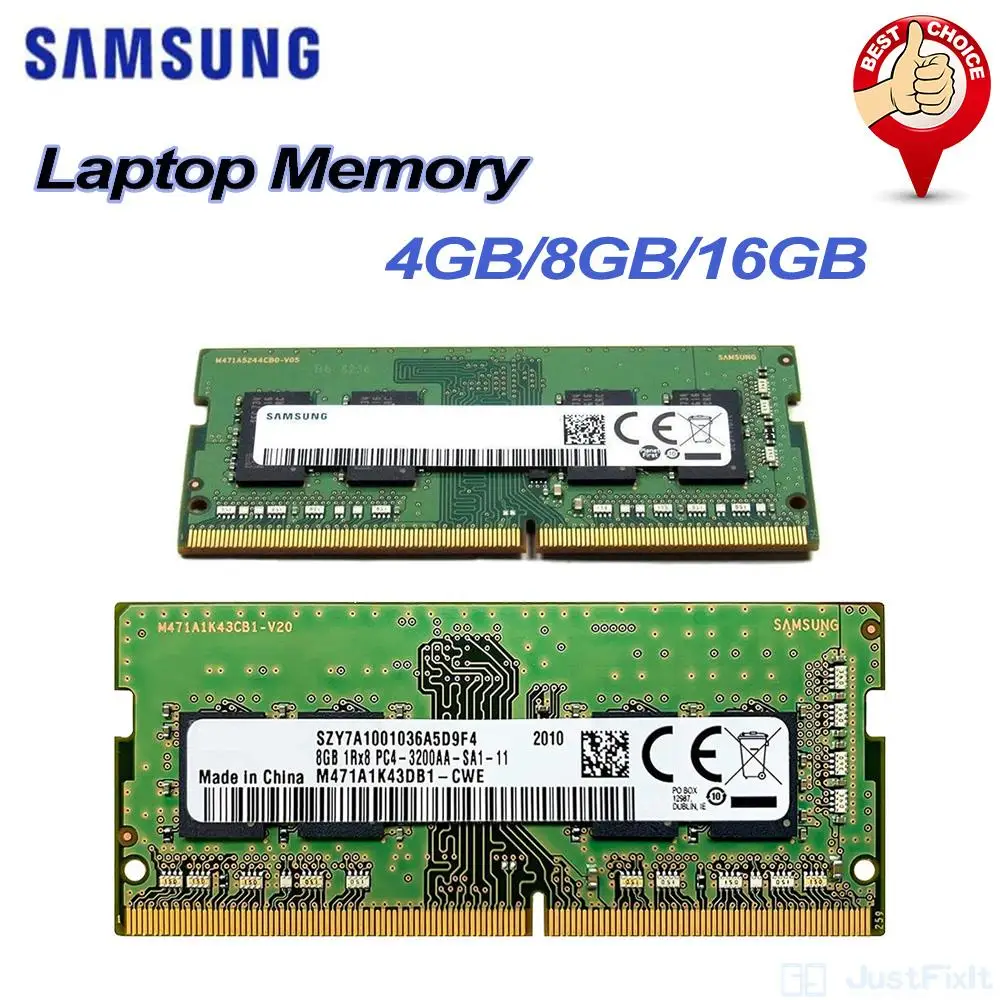 

Samsung Ddr4 Memory 4GB 8GB 16GB 32GB 2666MHz Ram Sodimm Laptop Memory Support Memoria Ddr4 4G 8G 16G 32G Notebook RAM PC4 PC3