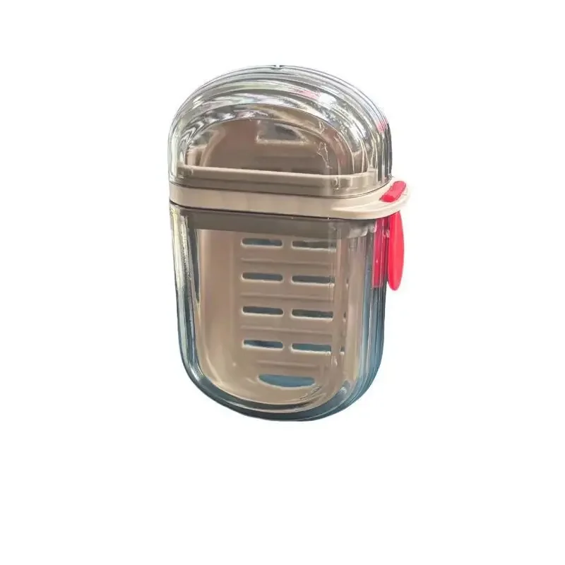 

Пластиковая мыльница с крышкой