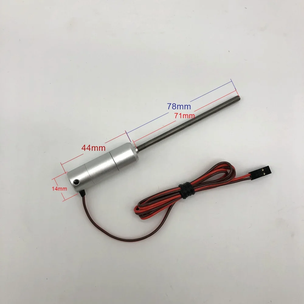 Убирающий двигатель ER120 M4/M3 длинный вал для самостоятельного сбора RC самолета JP