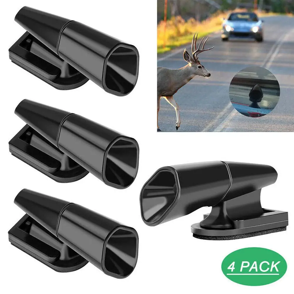 Купи 4pcs Ultrasonic Car Deer Whistle Deer Warning Devices Auto Safety Animal Repeller For Cars Motorcycles за 394 рублей в магазине AliExpress