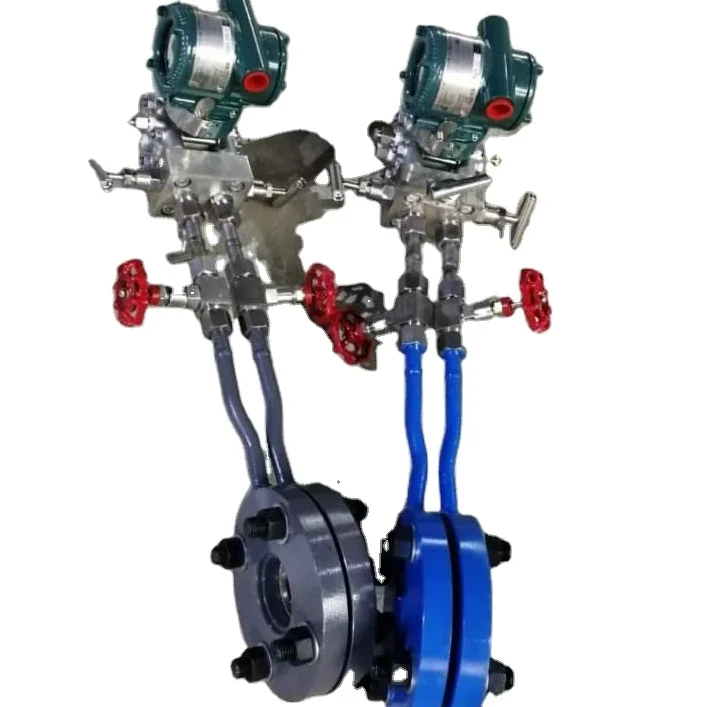 

L high temperature compressed air orifice plate flow meter