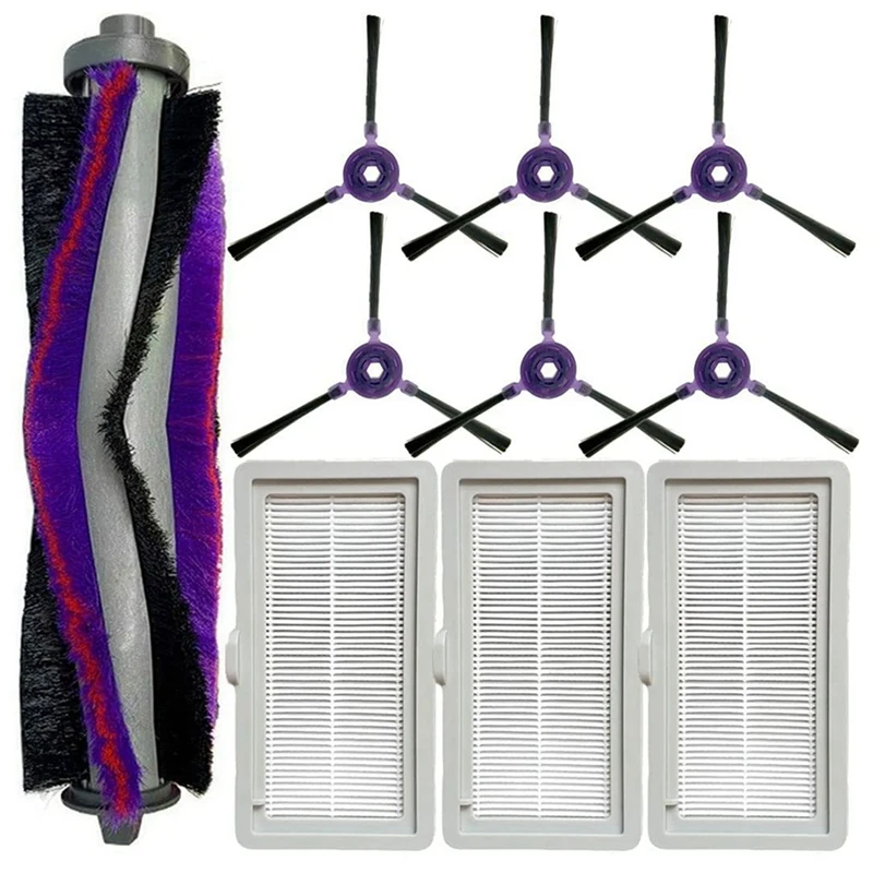 

20 Pcs Main Brush Side Brush Filter Set Suitable For Samsung Powerbot-E VR05R5050WK Robot Vacuum Cleaner Spare Parts