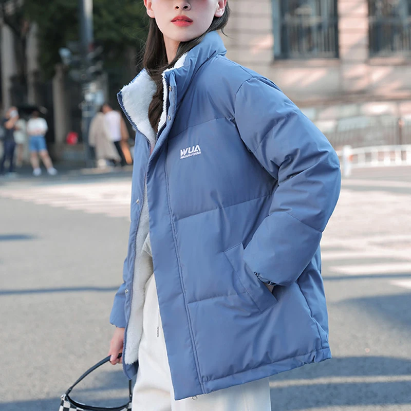 New Casual Fashion Winter Coats Parkas For Women 2022 Coats reversible jacket Thick Parka Women's jacket Feminine clothes
