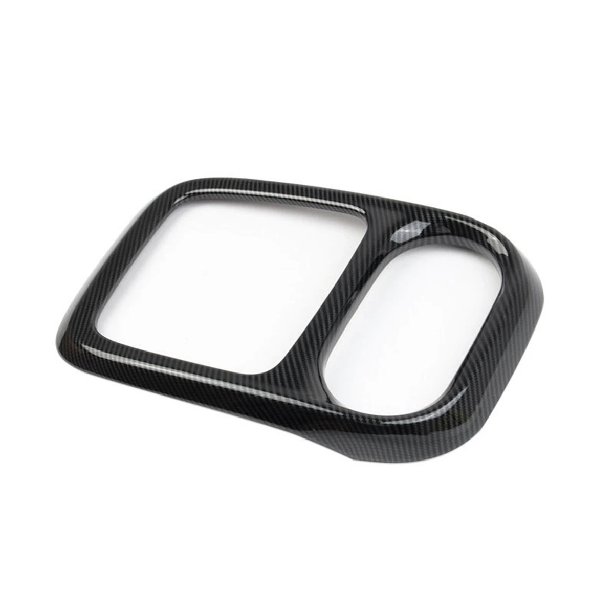 

For Chrysler Pacifica 2022+ Carbon Fiber Center Console Armrest Box Panel Decoration Cover Trim ABS
